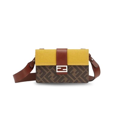 FENDI BAGUETTE SHOULDER CROSSBODY BAG 7M0295AFSCF1EG8 (16.5*11*2.5cm)